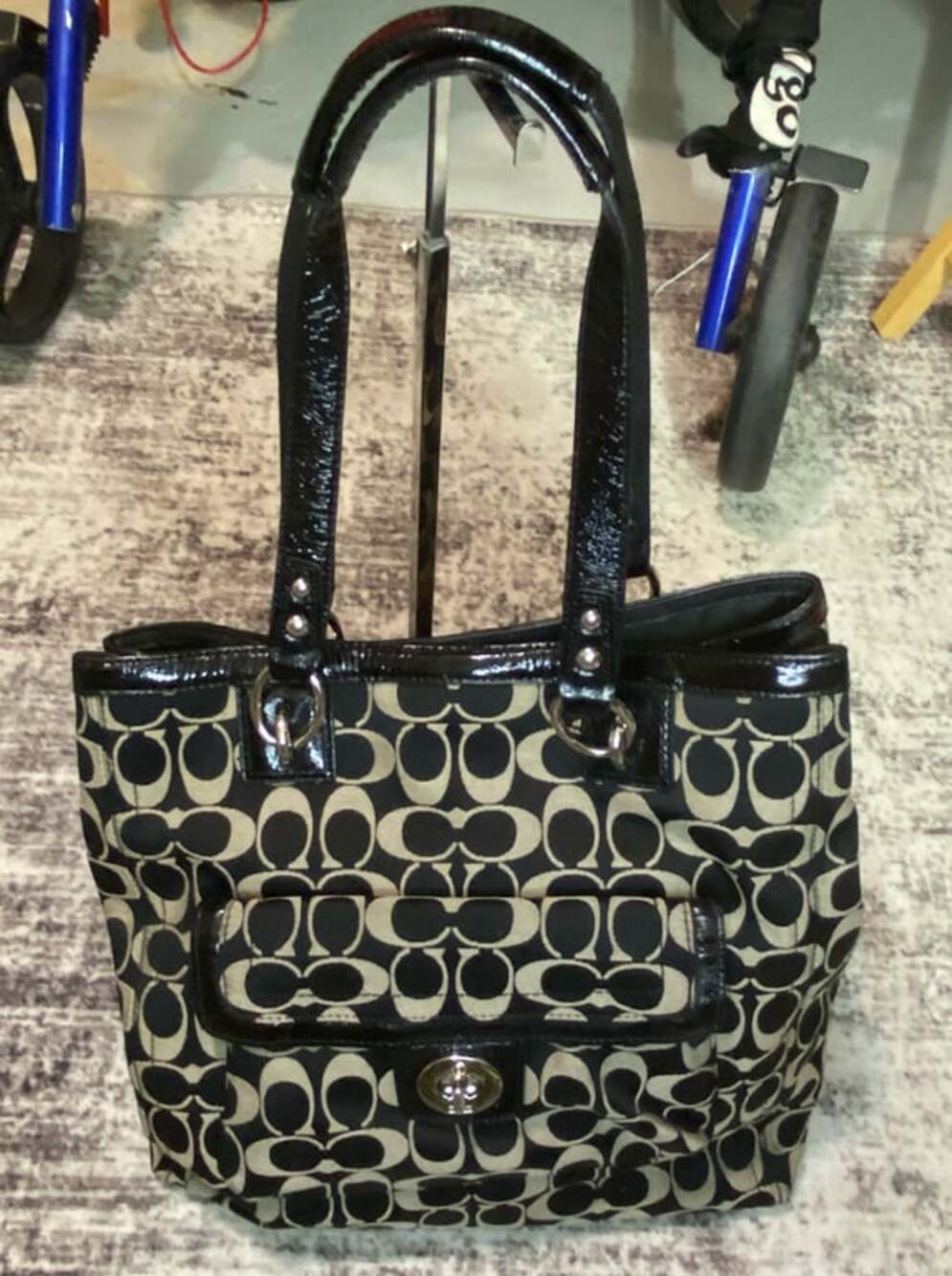 Monogrammed Signature Tote Bag
